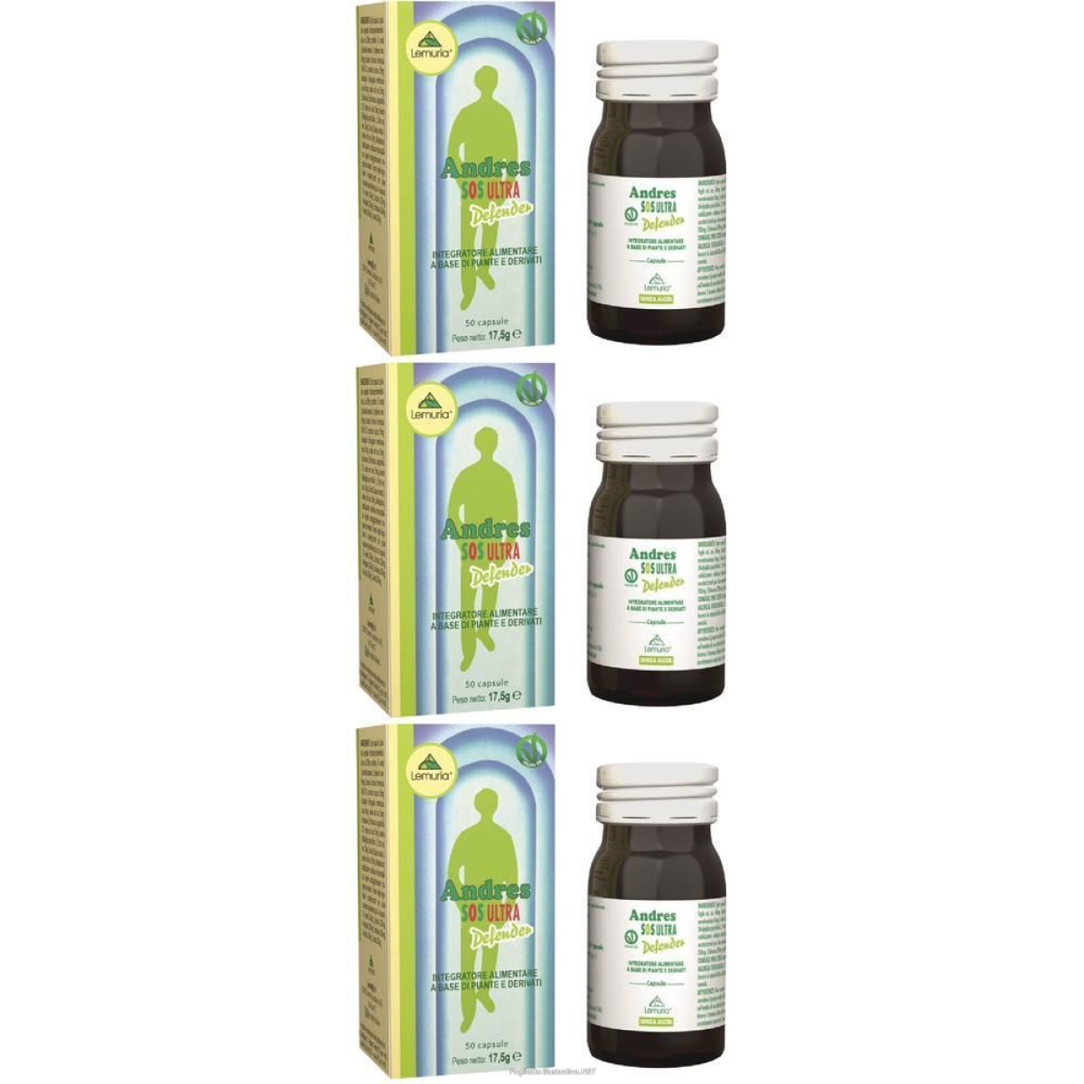 Cerca Offerte di andres sos ultra defender capsule 3x50 pz e acquista online