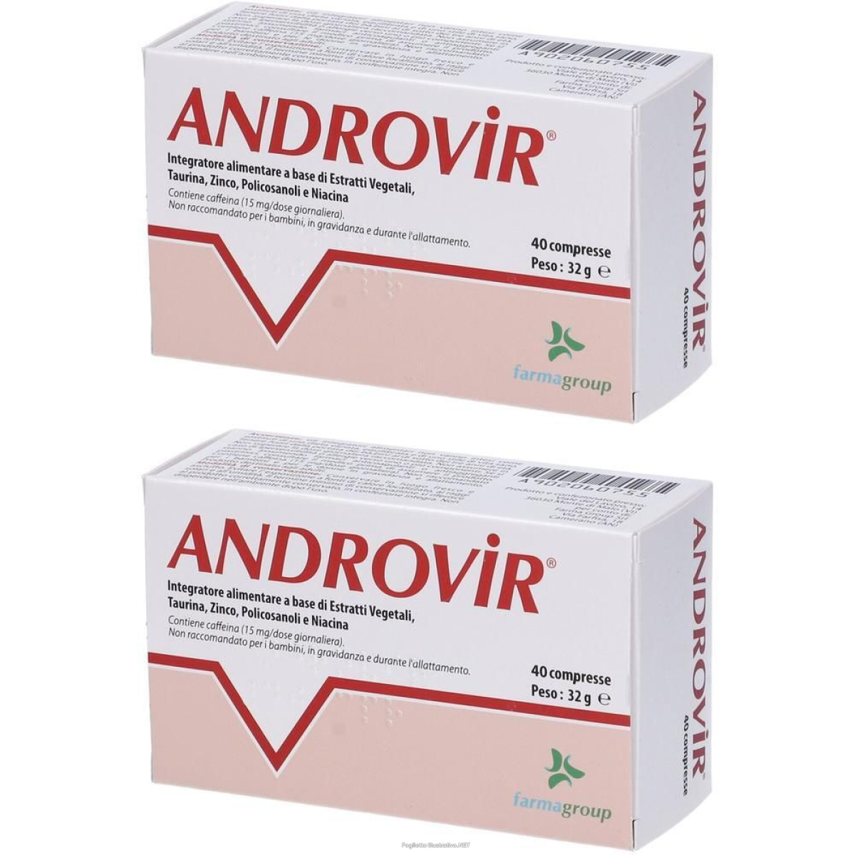 Cerca Offerte di androvir ton 40 compresse 2x40 pz e acquista online