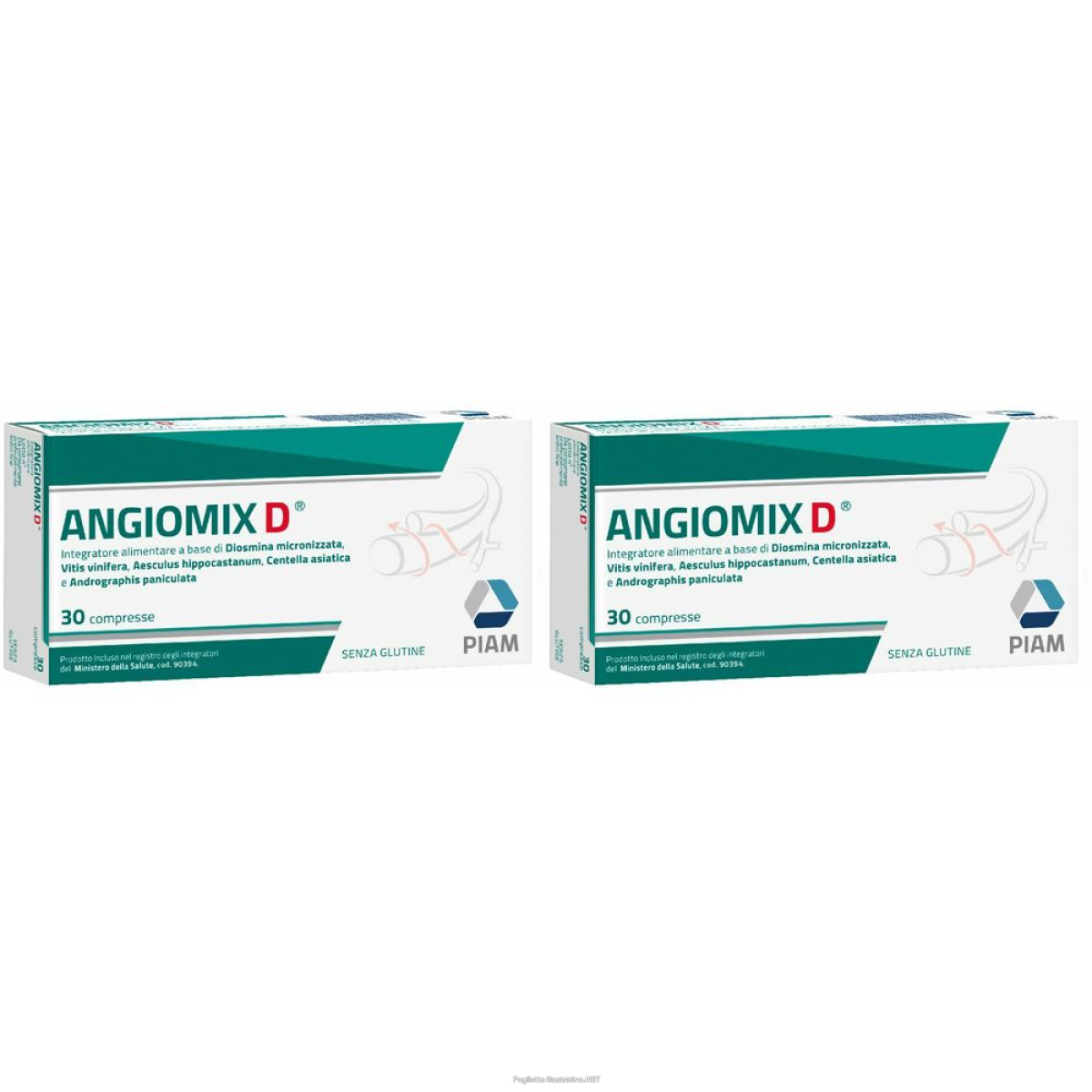 Cerca Offerte di angiomix d® set da 2 2x30 pz compresse e acquista online