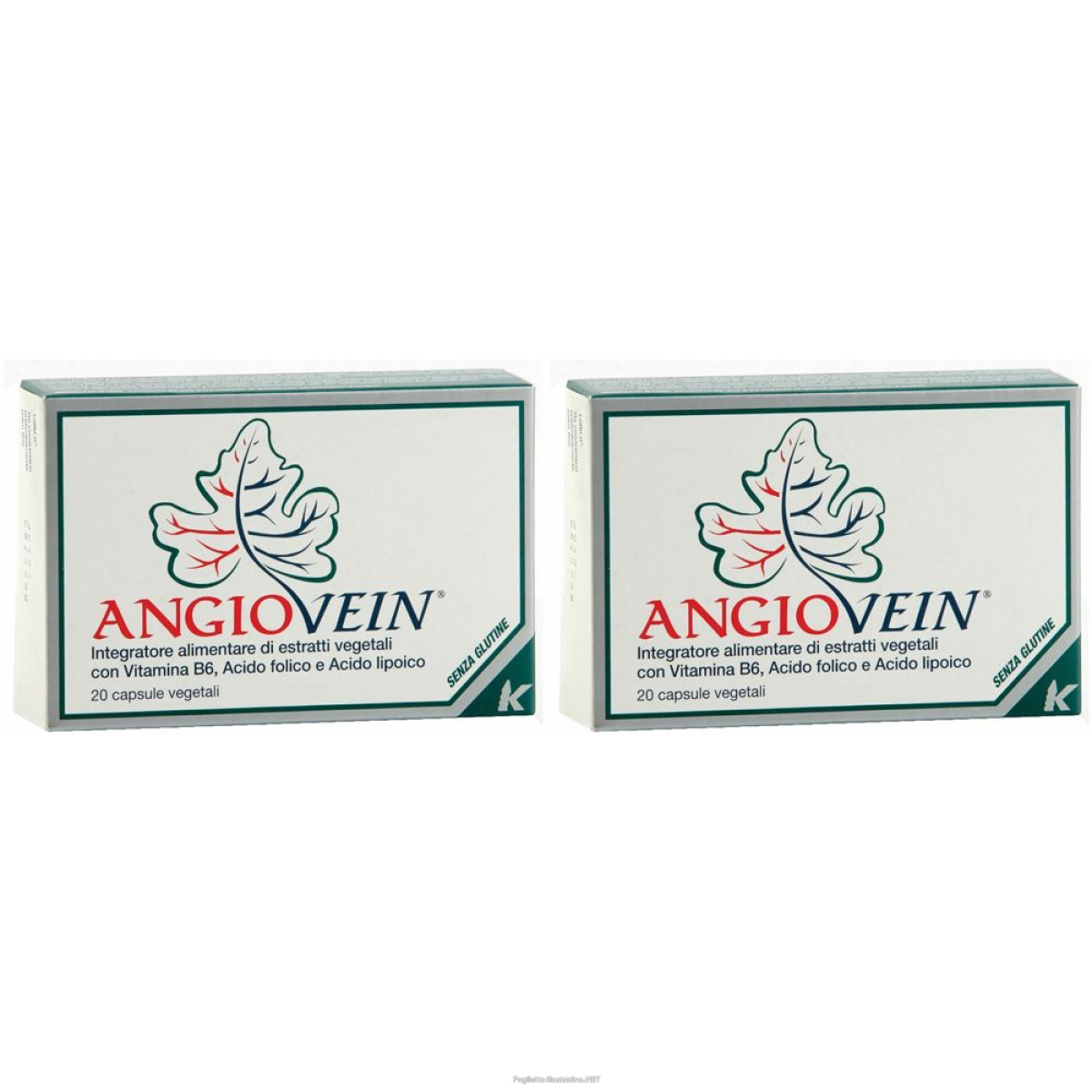Cerca Offerte di angiovein® capsule vegetali set da 2 2x20 pz e acquista online