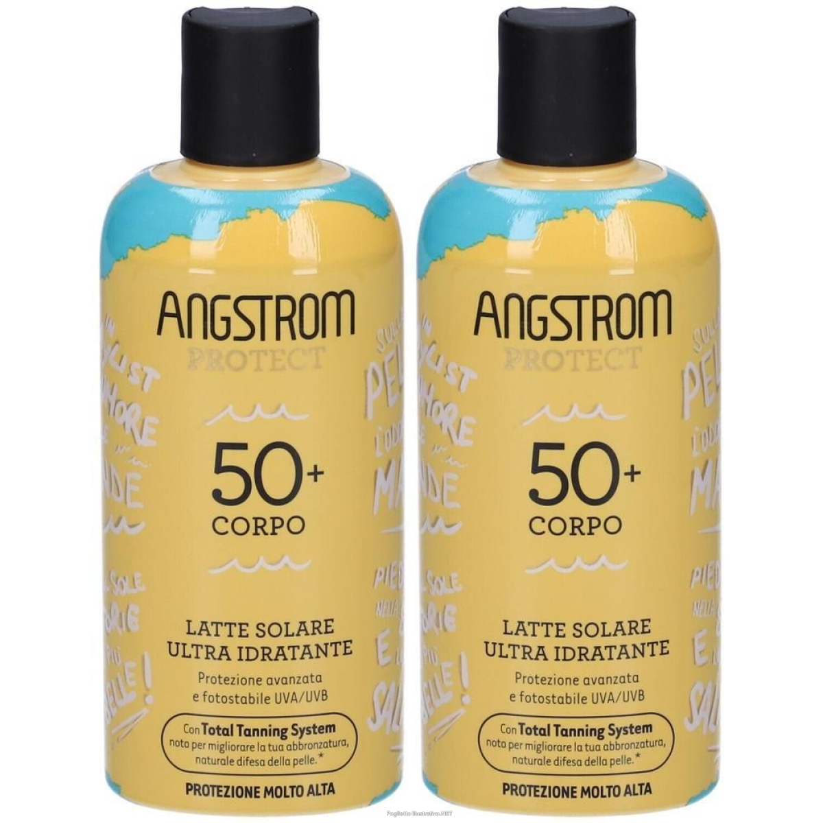 Cerca Offerte di angstrom latte solare spf50+ limited edition 2025 2x200 ml crema solar e acquista online