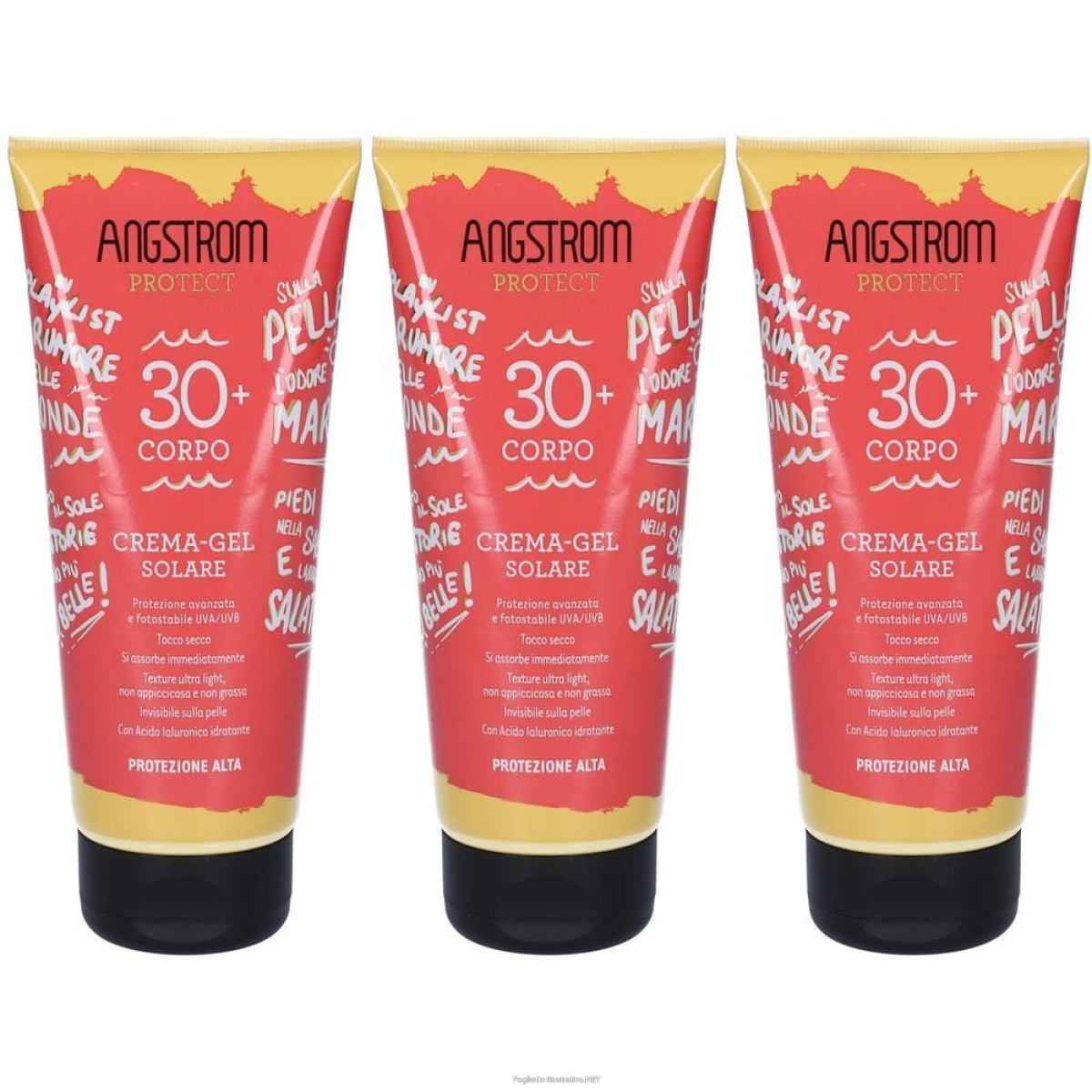 Cerca Offerte di angstrom protect crema-gel solare corpo spf30+ 3x200 ml crema e acquista online