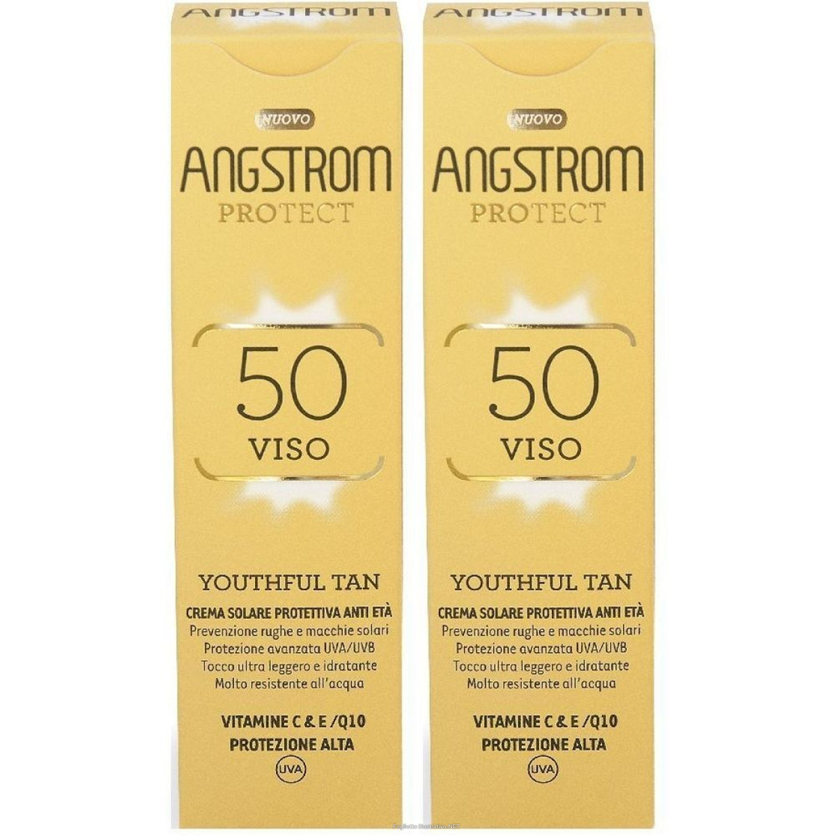 Cerca Offerte di angstrom protect crema solare protettiva anti-età 50+ set da 2 2x40 ml e acquista online
