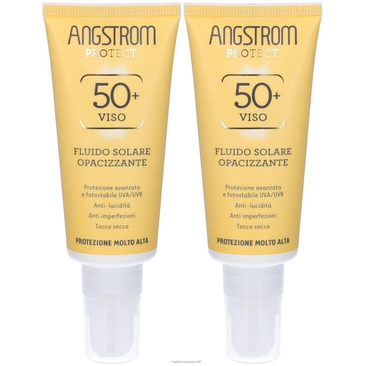 Cerca Offerte di angstrom protect viso fluido solare opacizzante spf50+ 2x40 ml e acquista online
