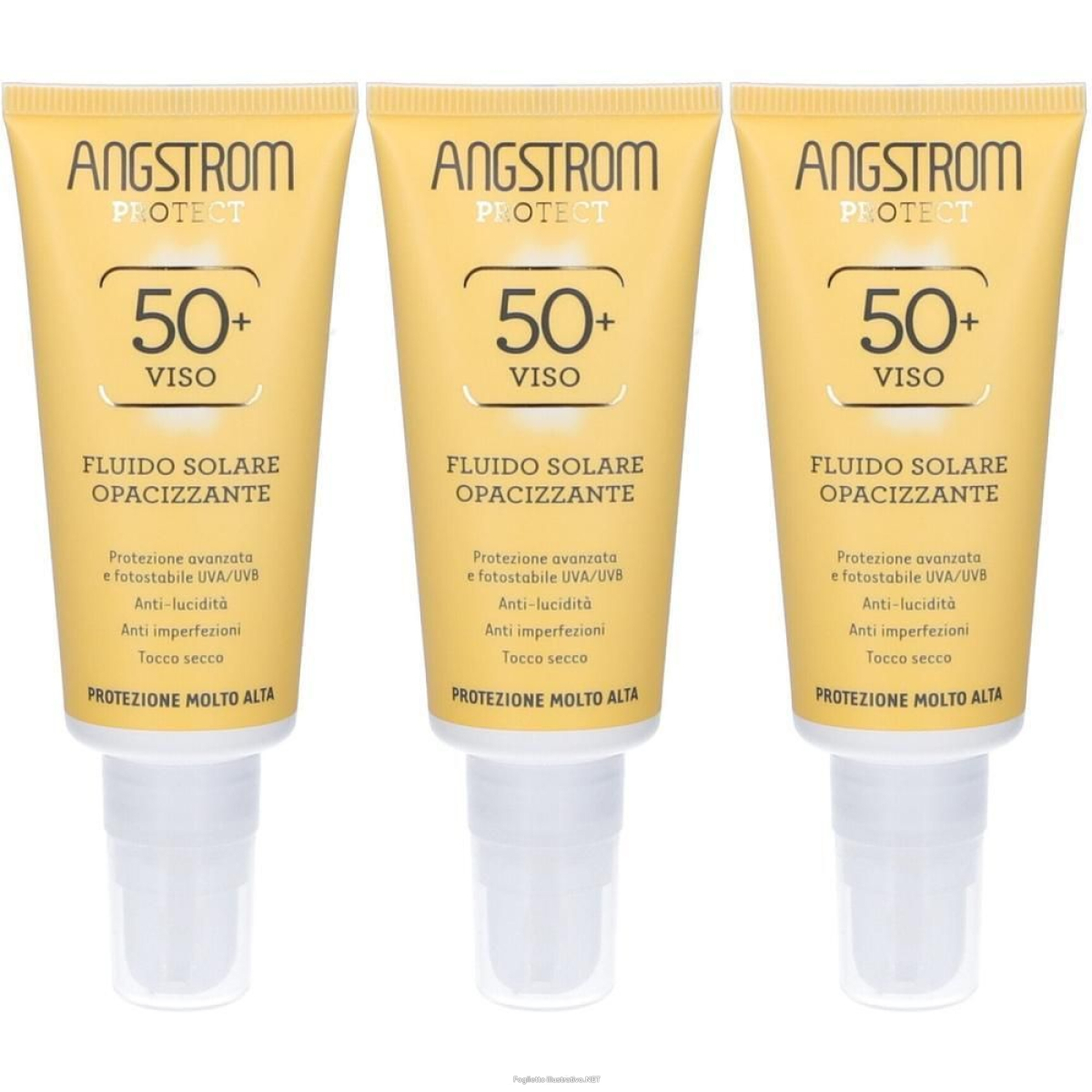 Cerca Offerte di angstrom protect viso fluido solare opacizzante spf50+ 3x40 ml e acquista online