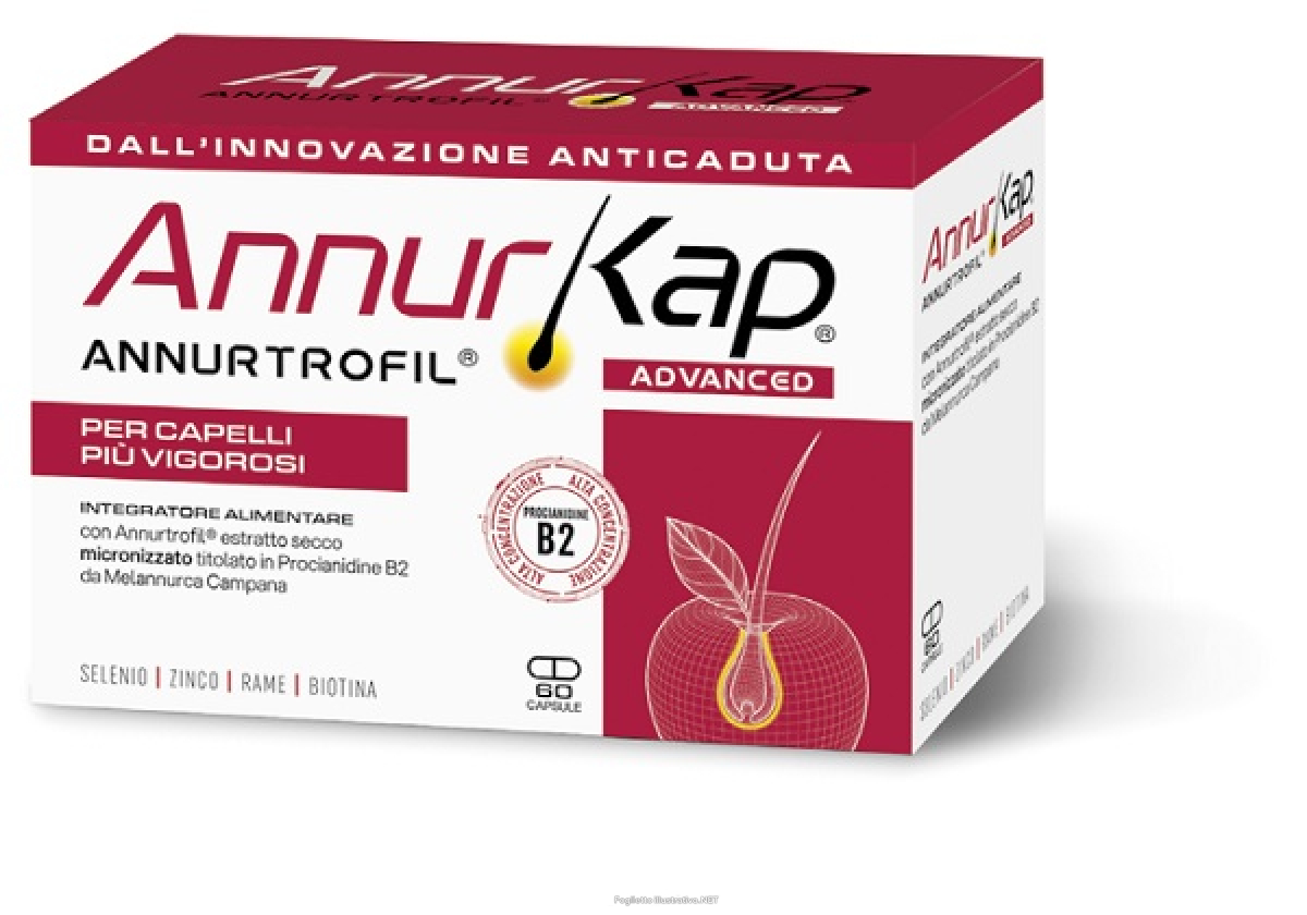 Cerca Offerte di annurkap advanced integratore per il benessere e il mantenimento dei capelli 120 capsule e acquista online