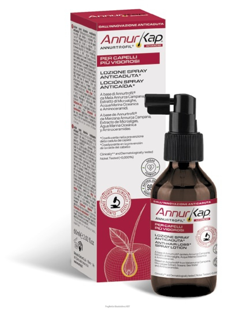 Cerca Offerte di annurkap advanced lozione spray coadiuvante anticaduta 60 ml capsule e acquista online