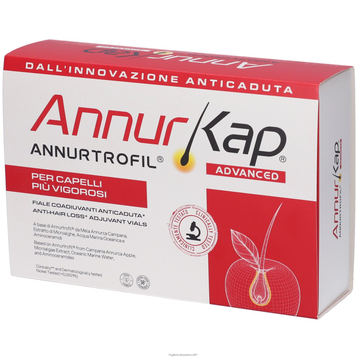 Cerca Offerte di annurkap annurtrofil advanced coadiuvante anticaduta in fiale 84 ml fi e acquista online