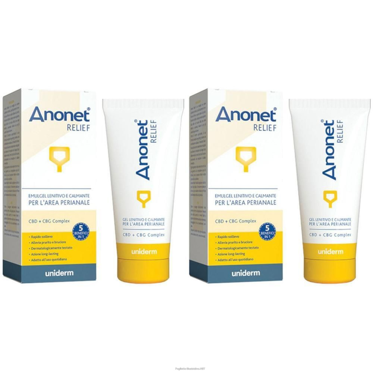 Cerca Offerte di anonet relief 25 ml 2x25 ml e acquista online