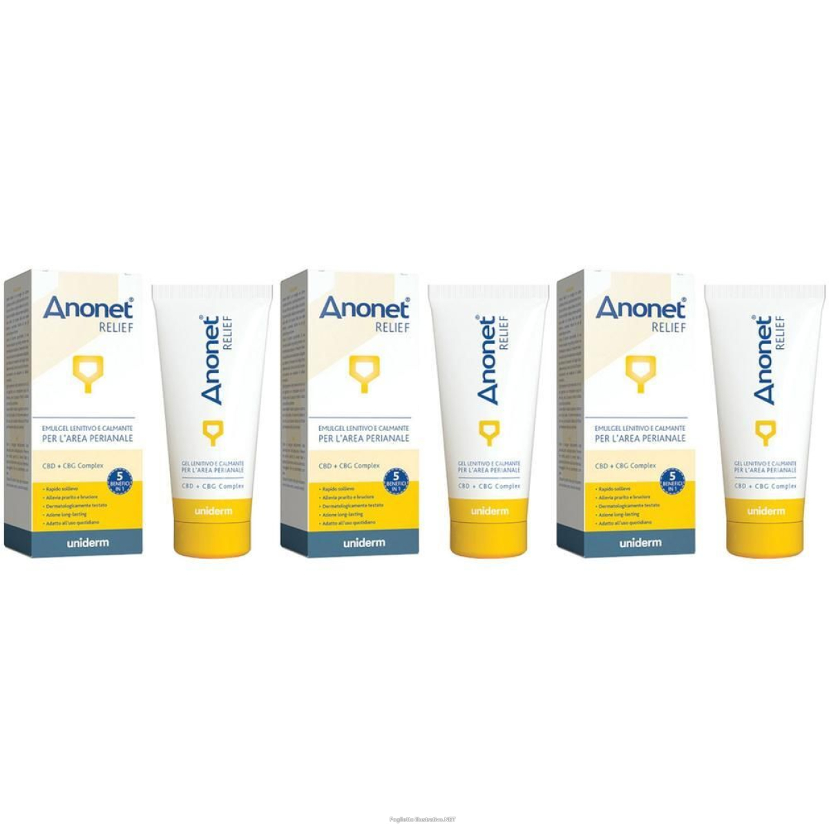 Cerca Offerte di Anonet Relief 25 ml 3x25 ml e acquista online