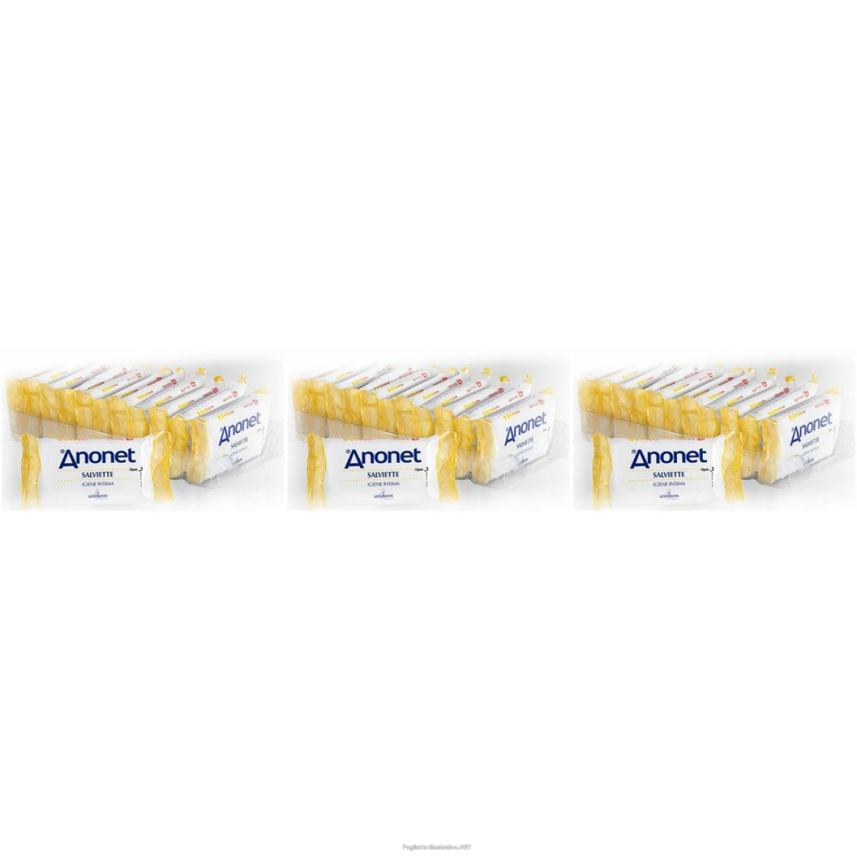 Cerca Offerte di anonet® salviette set da 3 3x15 pz e acquista online