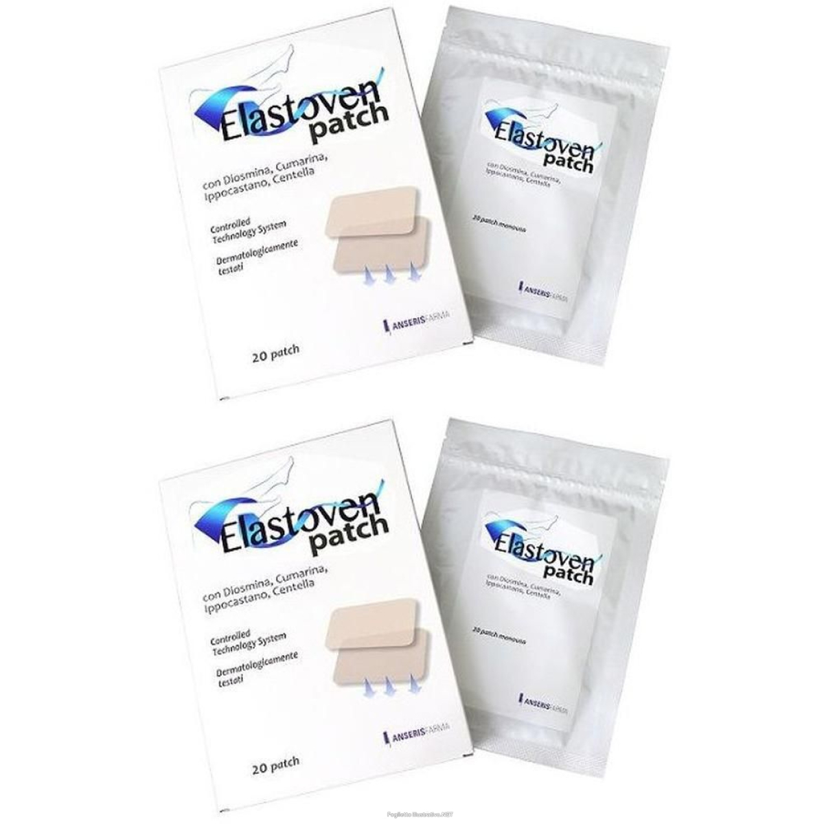 Cerca Offerte di anseris farma elastoven cerotti transdermici 2x20 pz cerotto e acquista online