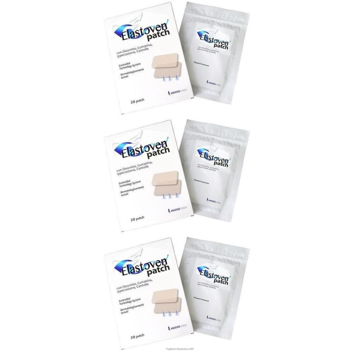 Cerca Offerte di anseris farma elastoven cerotti transdermici 3x20 pz cerotto e acquista online