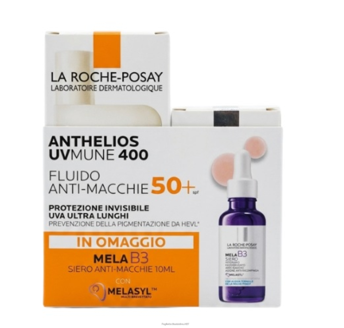 Cerca Offerte di anthelios cofanetto solare fluido viso anti macchie spf50 50 ml + mela b3 siero 10 ml - cofanetto solare antimacchie e acquista online