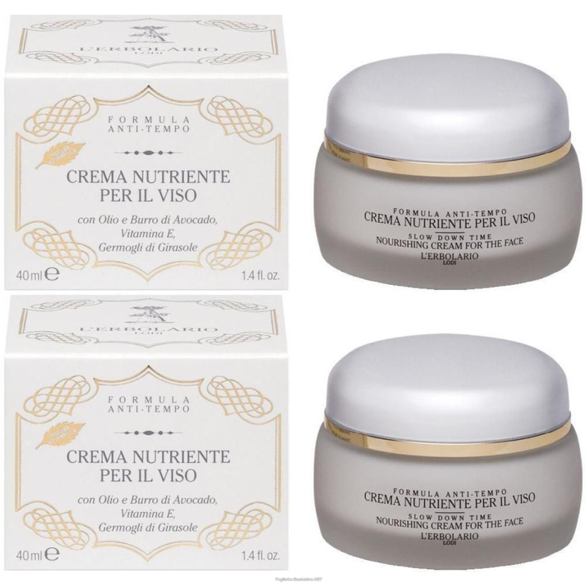Cerca Offerte di antitempo crema nutriente con olio di avocado 40 ml 2x40 ml e acquista online
