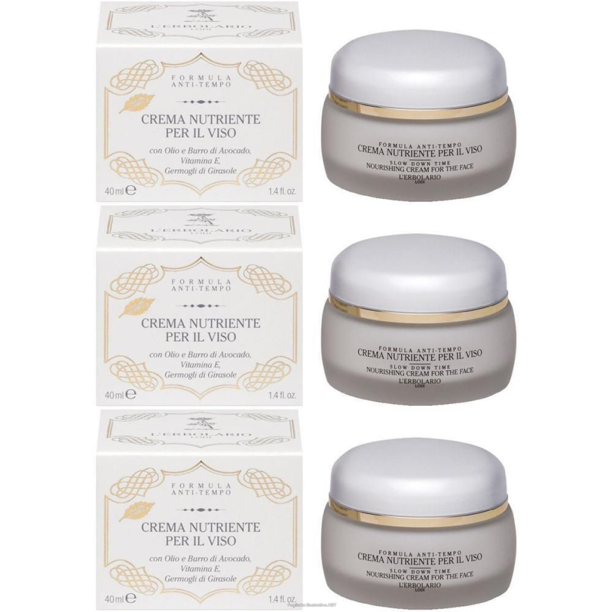 Cerca Offerte di antitempo crema nutriente con olio di avocado 40 ml 3x40 ml e acquista online