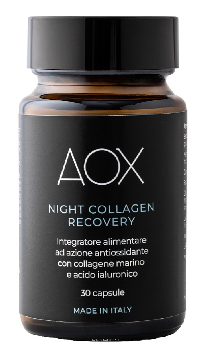 Cerca Offerte di aox night collagen recovery, 30 capsule e acquista online
