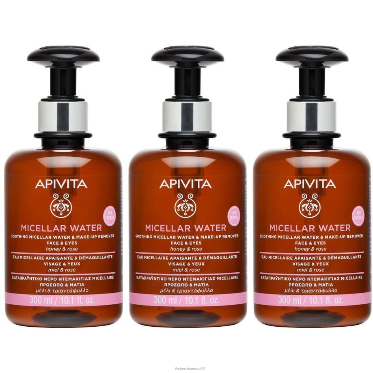 Cerca Offerte di apivita acqua micellare detergente viso & occhi 3x300 ml e acquista online