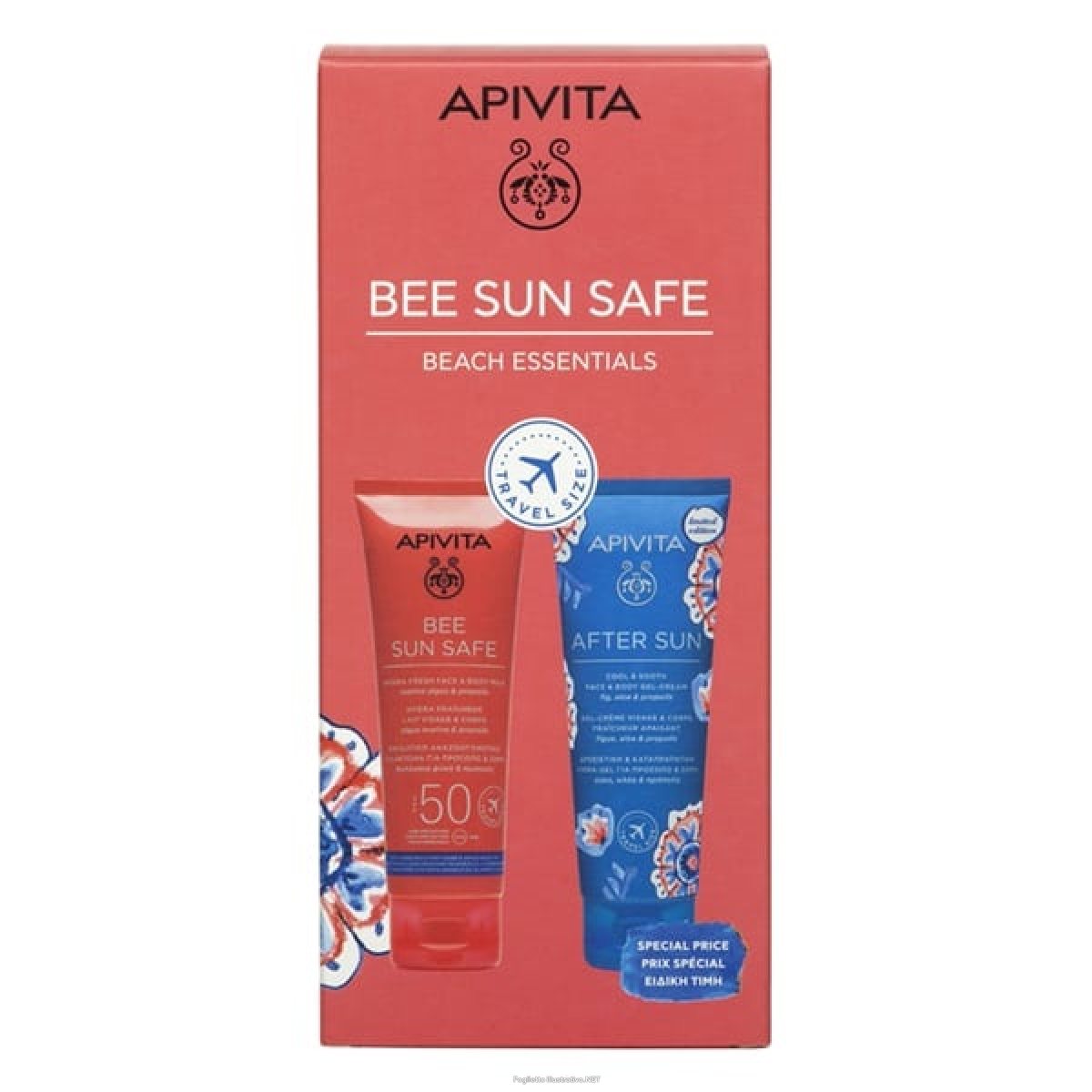 Cerca Offerte di apivita bee sun safe beach essentials hydra fresh viso/corpo spf50 100ml + doposole 100ml apivita e acquista online