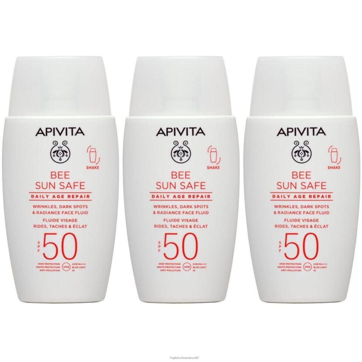 Cerca Offerte di apivita bee sun safe daily age repair spf50 crema fluida sottile per r e acquista online