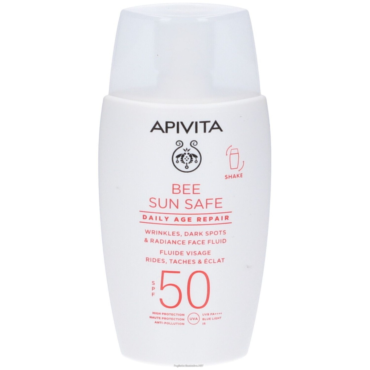 Cerca Offerte di apivita bee sun safe daily age repair spf50 crema fluida sottile per rughe e macchie 50 ml e acquista online