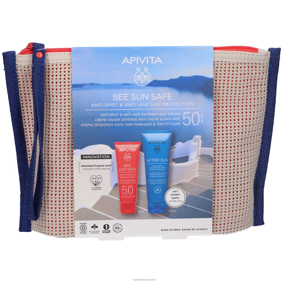 Cerca Offerte di apivita bee sun safe set crema viso anti-macchie + aftersun gel-crema e acquista online