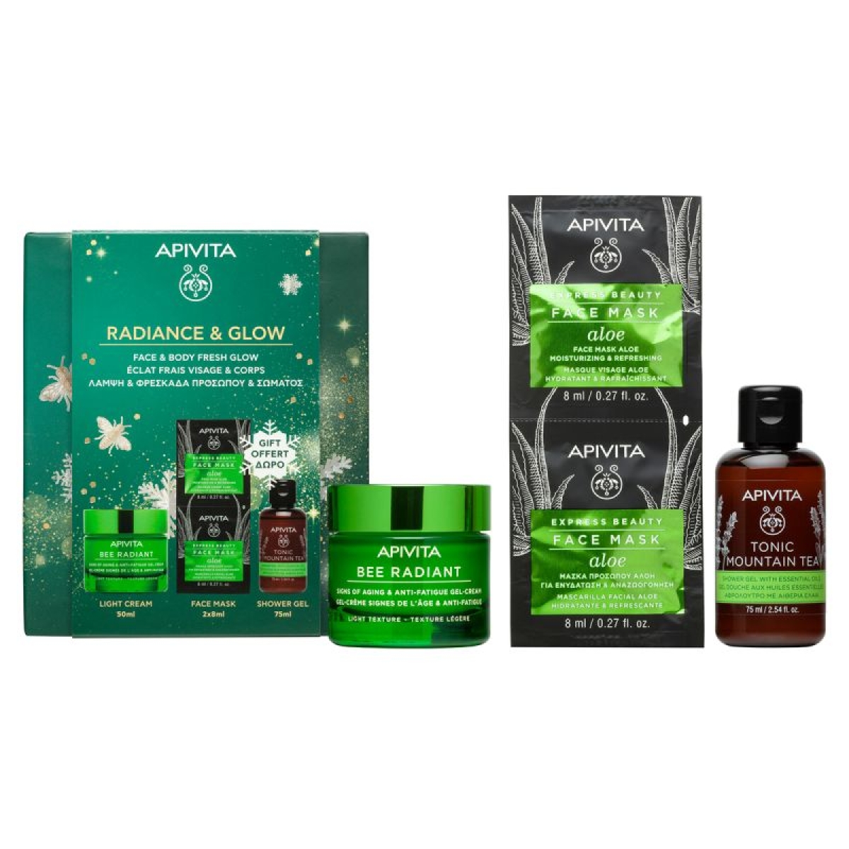 Cerca Offerte di Apivita beevine elixir cofanetto regalo con pochette + crema light 50 ml + siero e crema labbra e contorno occhi 5 ml in regalo e acquista online