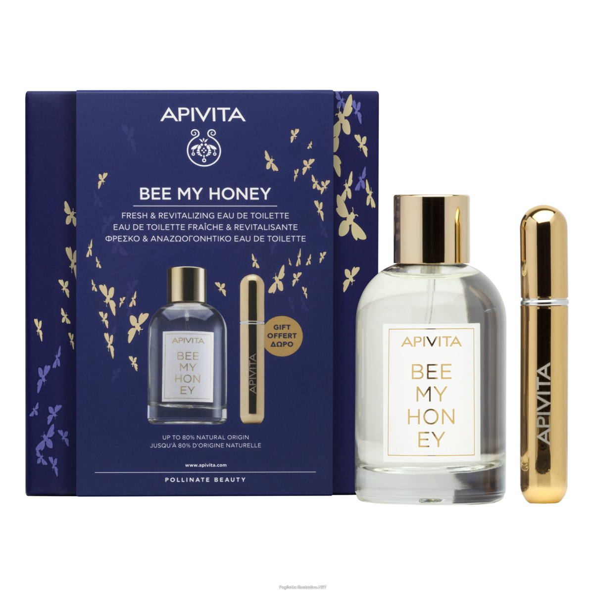 Cerca Offerte di apivita cofanetto gift idea regalo - bee my honey eau de toilette + regalo profumo spray ricaricabile e acquista online