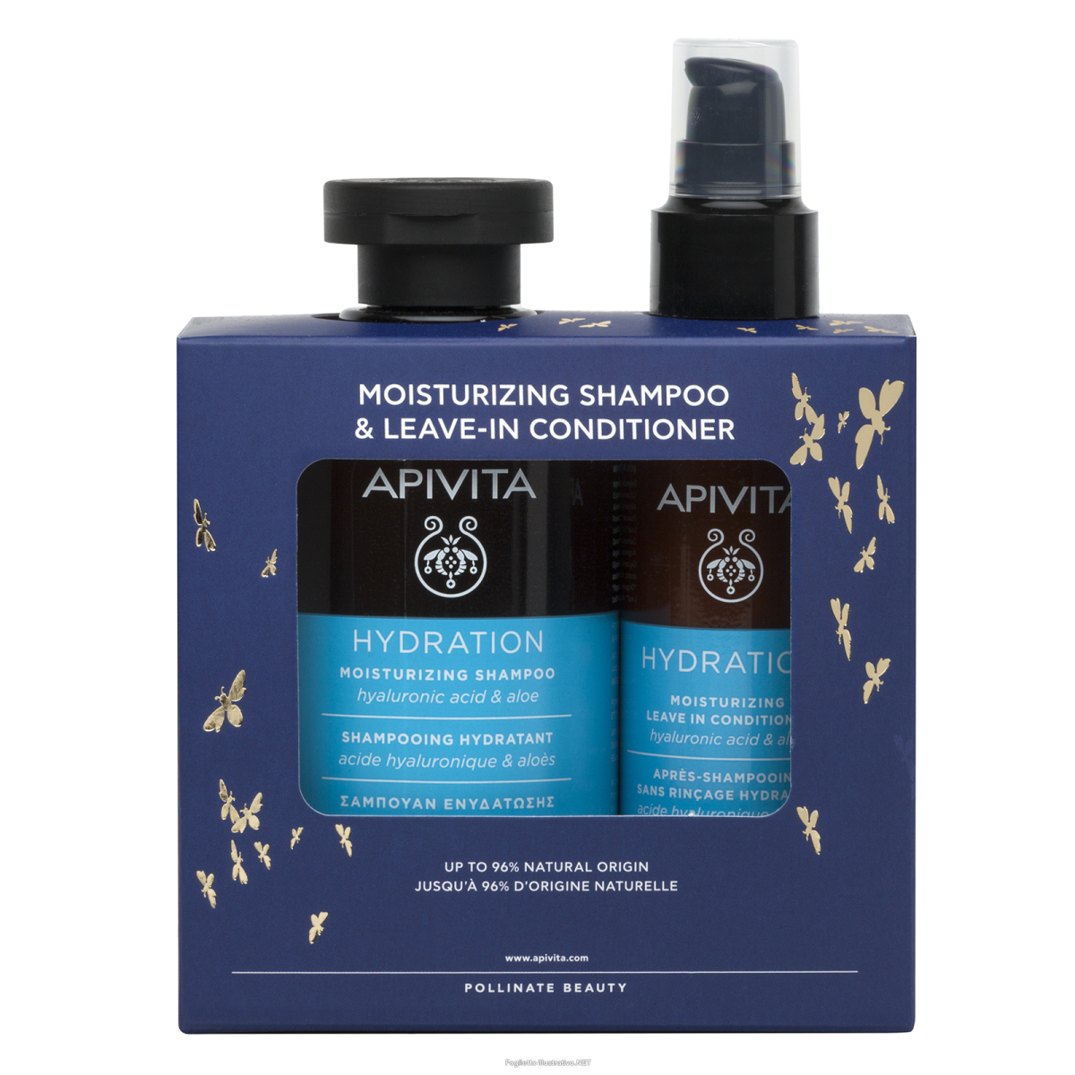 Cerca Offerte di apivita cofanetto gift idea regalo - shampoo e balsamo idratante leave in conditioner - 2 prodotti e acquista online