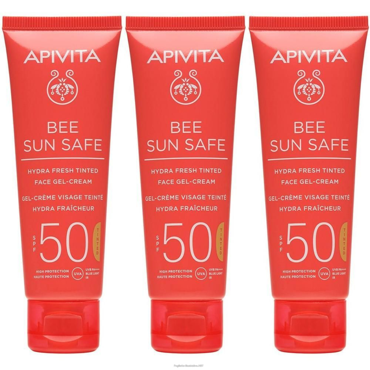 Cerca Offerte di apivita crema bee sun safe gel viso colorata hydra fresh spf50 3x50 ml e acquista online