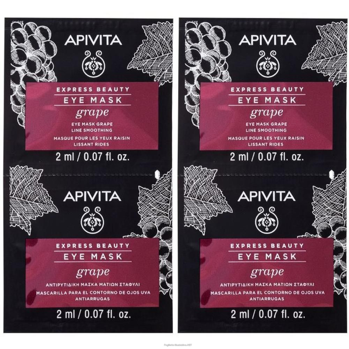 Cerca Offerte di apivita express beauty eye mask grape 2x2 pc e acquista online