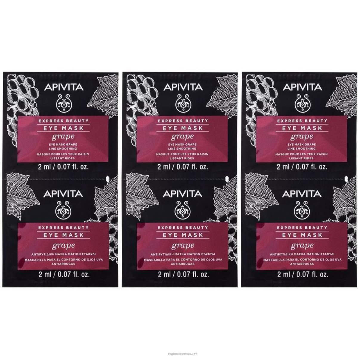 Cerca Offerte di apivita express beauty eye mask grape 3x2 pc e acquista online