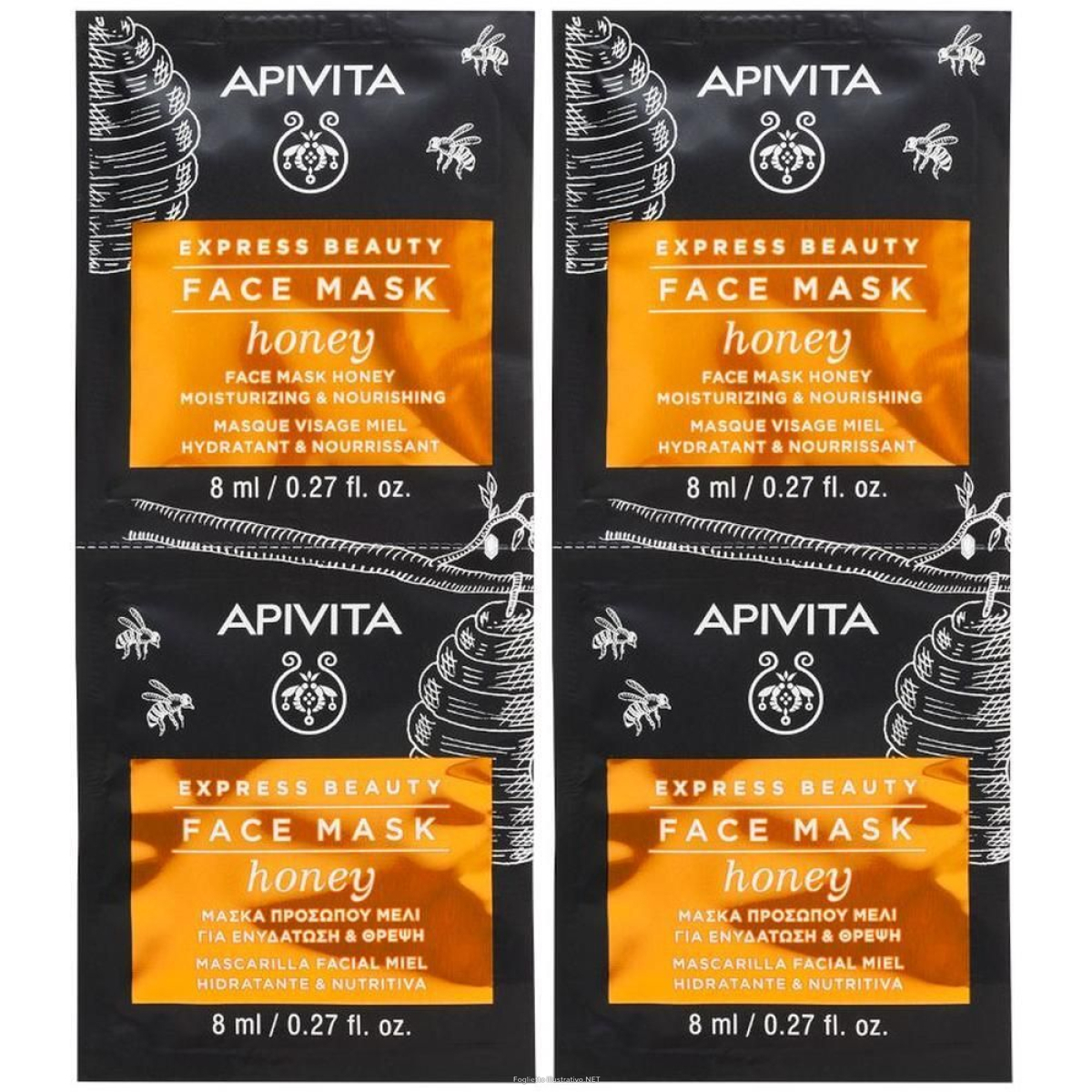 Cerca Offerte di apivita express beauty face mask honey 2x16 ml e acquista online
