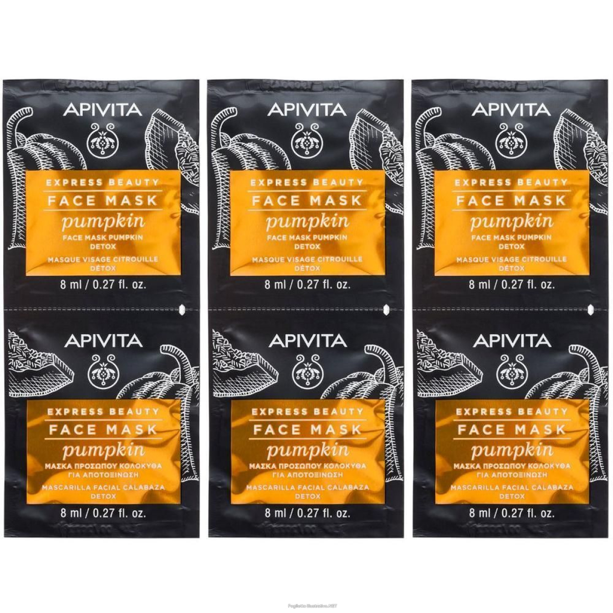Cerca Offerte di apivita express beauty maschera viso zucca 3x16 ml e acquista online