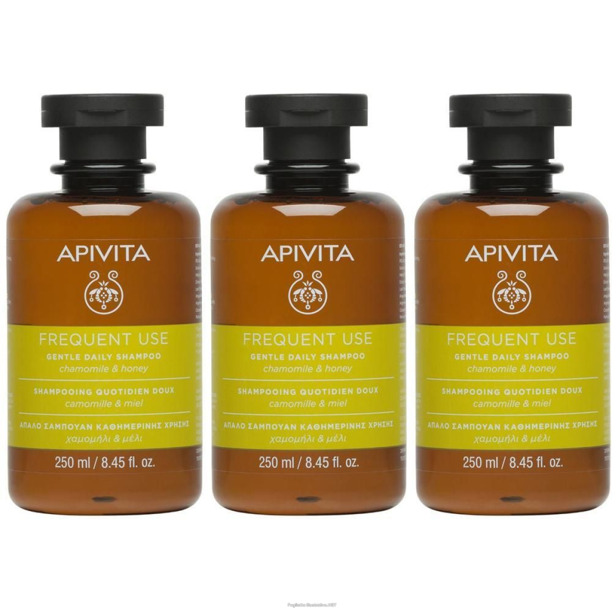 Cerca Offerte di apivita frequent use shampoo delicato uso frequente 3x250 ml e acquista online