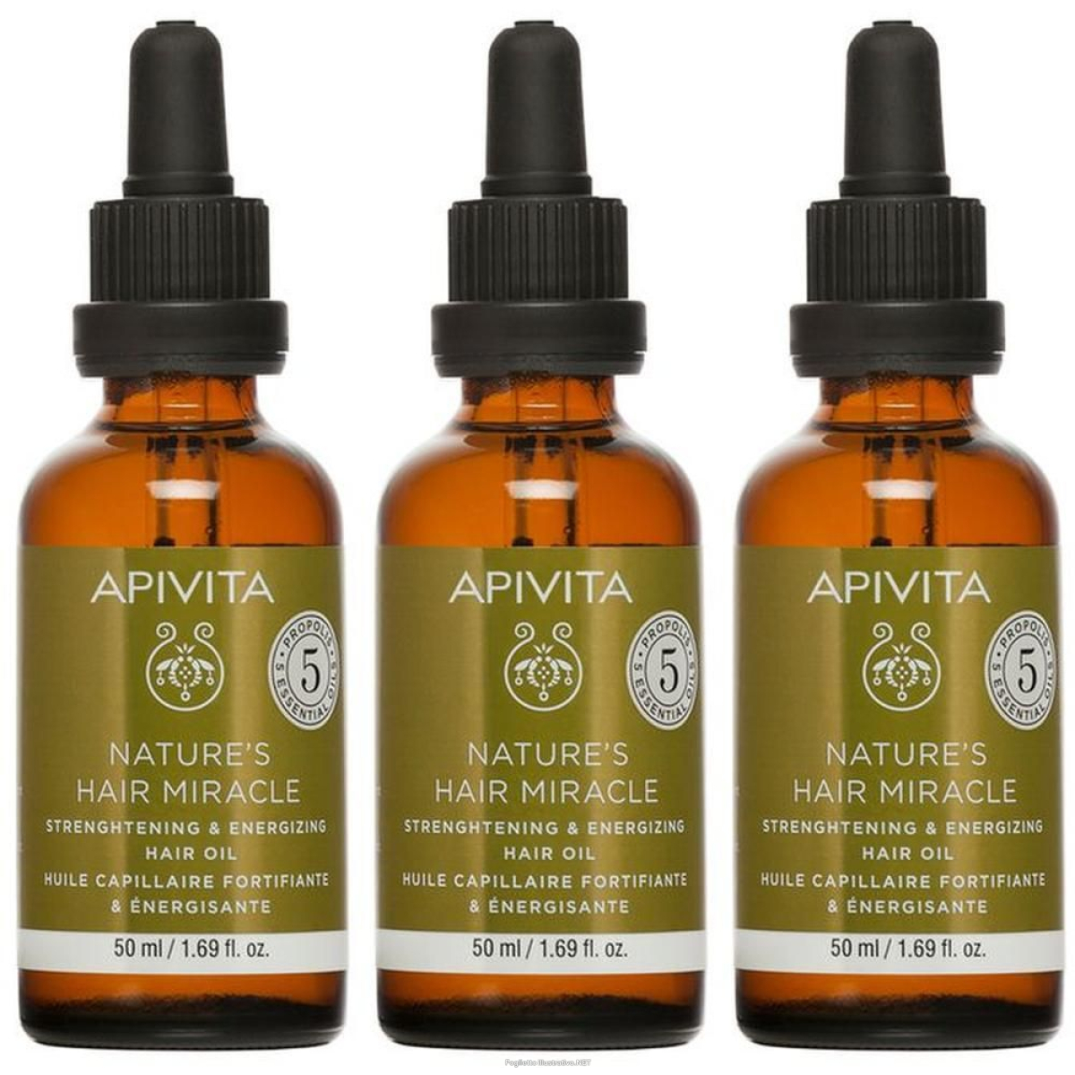 Cerca Offerte di apivita holistic hair care olio rinforzante rivitalizzante 3x50 ml e acquista online
