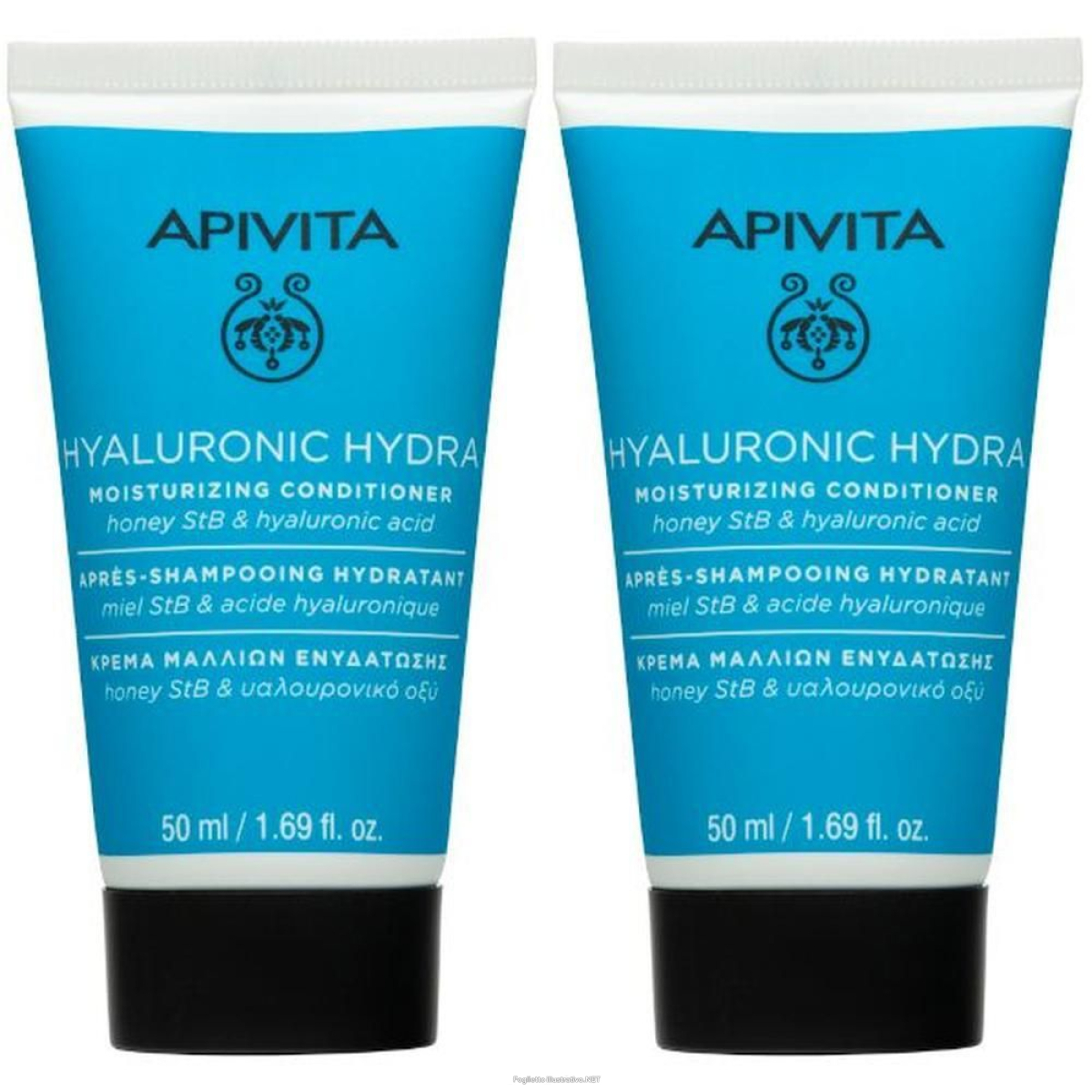 Cerca Offerte di apivita hyaluronic hydra balsamo capelli idratante 2x50 ml e acquista online