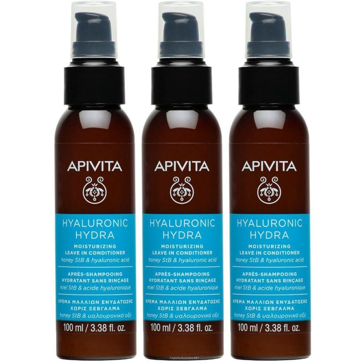 Cerca Offerte di apivita hyaluronic hydra balsamo capelli idratante leave-in 3x100 ml e acquista online