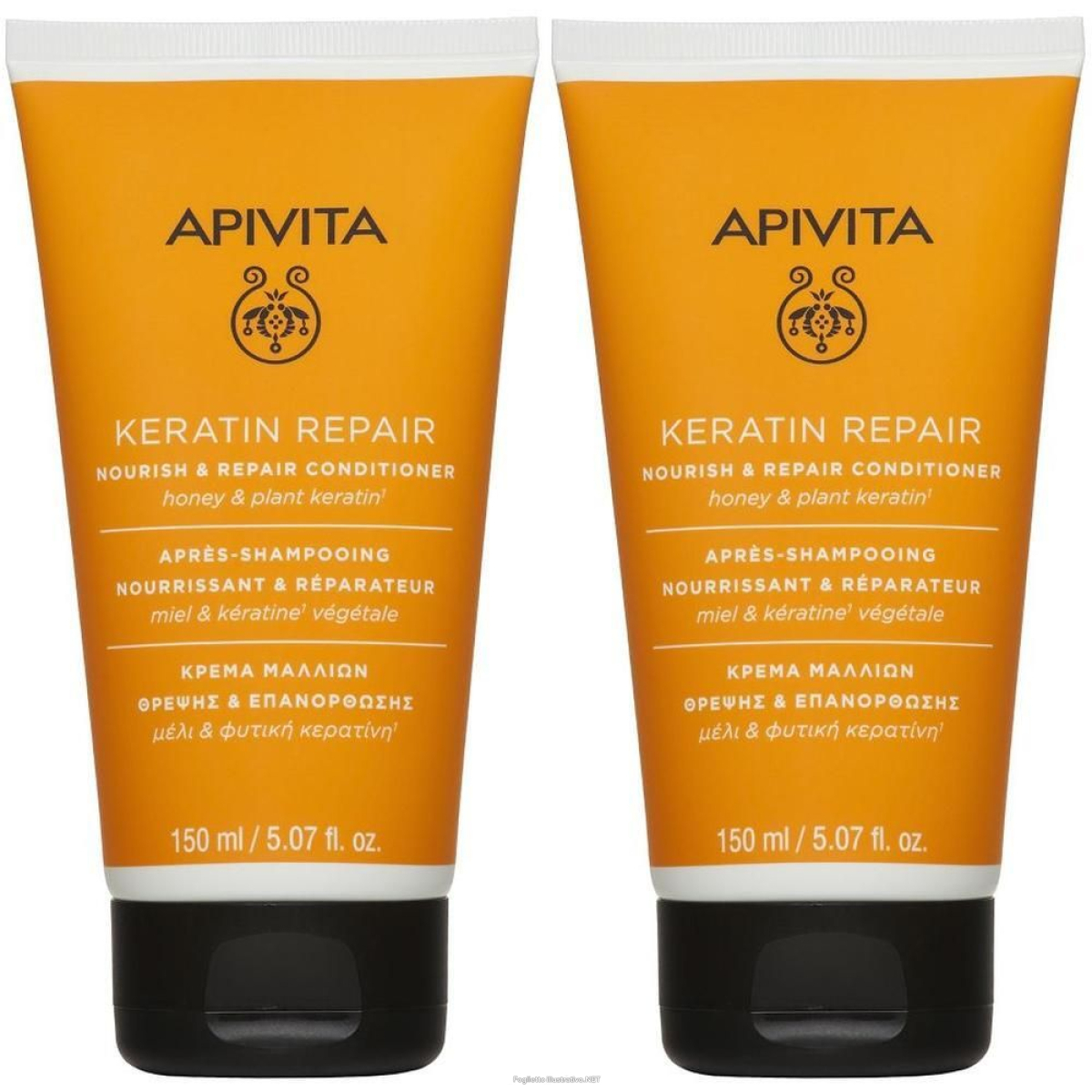 Cerca Offerte di apivita keratin repair balsamo nutriente riparatore 2x150 ml e acquista online
