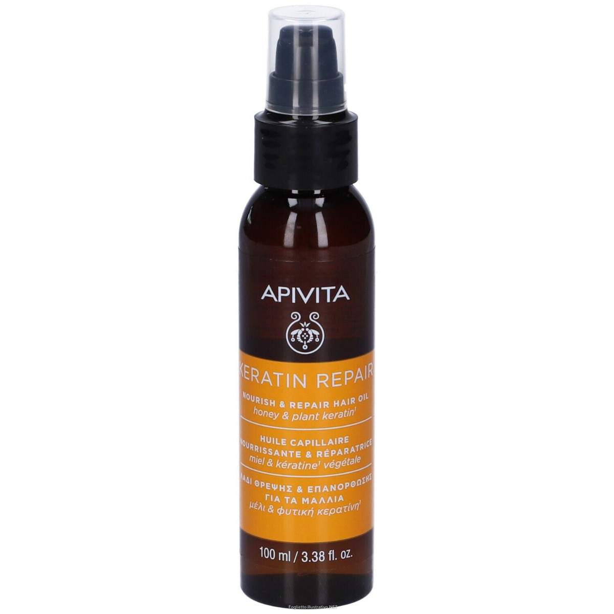 Cerca Offerte di apivita keratin repair oil olio capelli nutriente e riparatore 100ml e acquista online