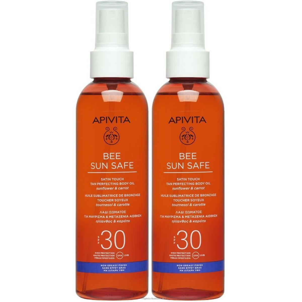 Cerca Offerte di apivita olio corpo abbronzante spf30 2x200 ml e acquista online