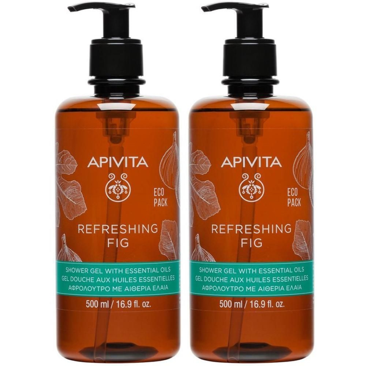 Cerca Offerte di apivita refreshing fig gel doccia con oli essenziali 2x500 ml e acquista online