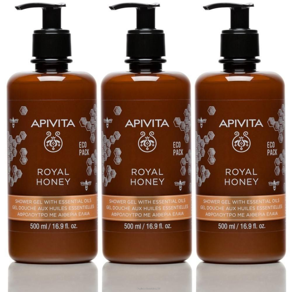 Cerca Offerte di apivita royal honey gel doccia cremoso 3x500 ml e acquista online
