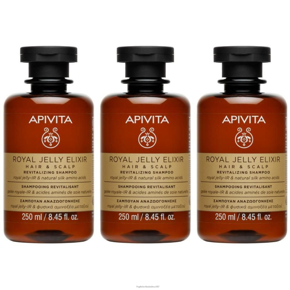Cerca Offerte di apivita royal jelly elixir shampoo rivitalizzante 3x250 ml e acquista online