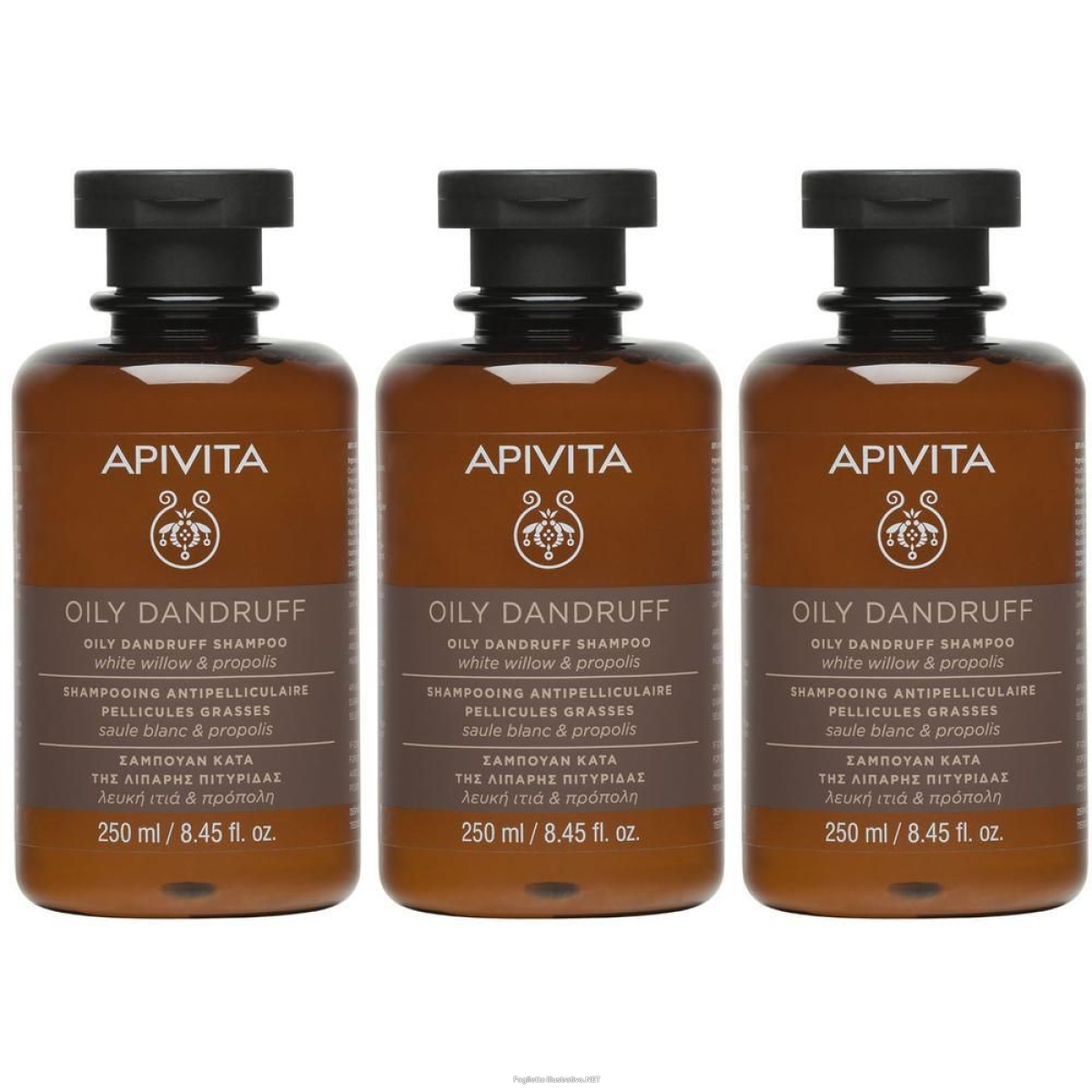 Cerca Offerte di apivita shampoo forfora grassa 3x250 ml e acquista online
