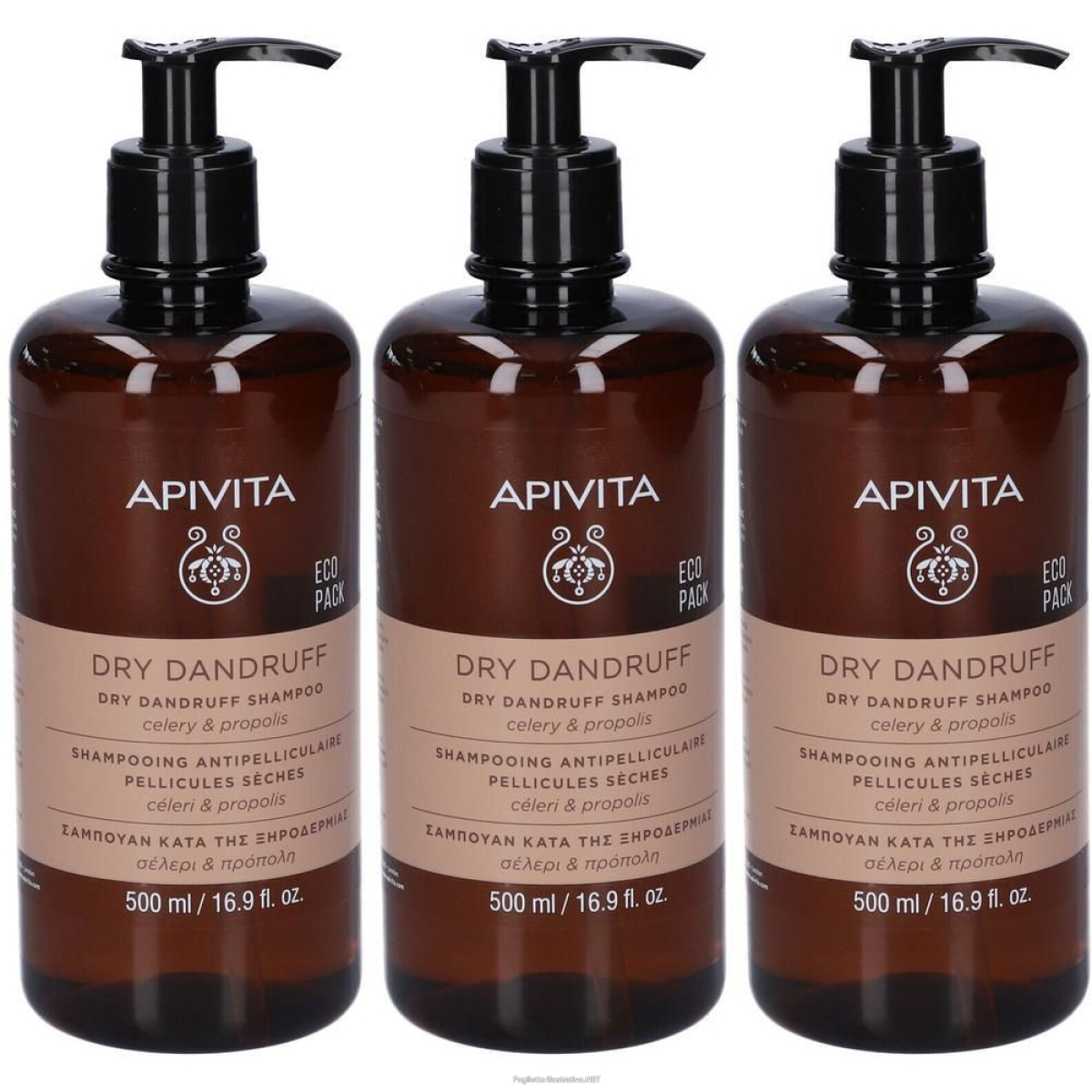 Cerca Offerte di apivita shampoo forfora secca 3x500 ml e acquista online