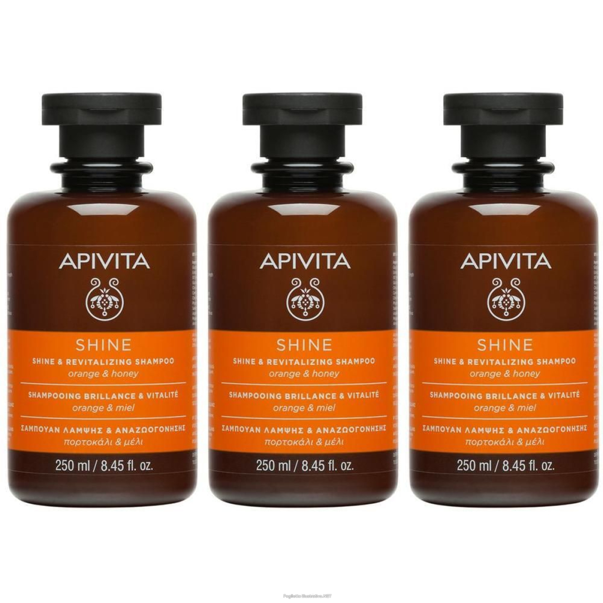 Cerca Offerte di apivita shine shampoo illuminante rivitalizzante 3x250 ml e acquista online