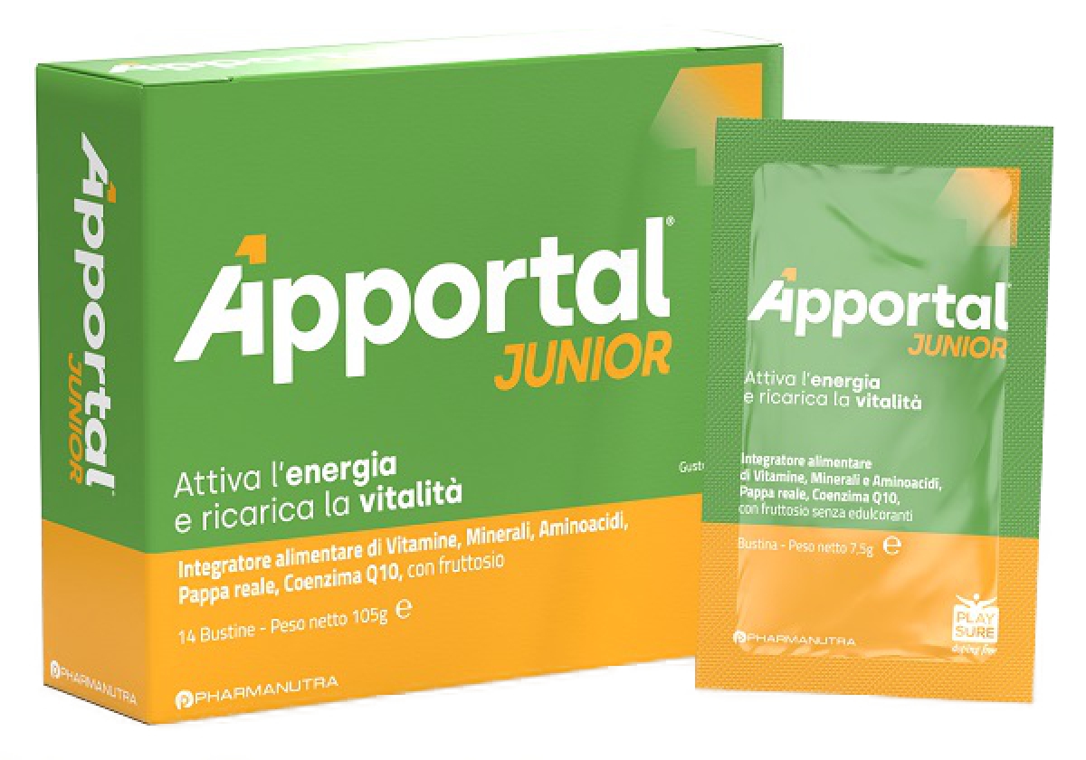 Cerca Offerte di Apportal junior 14 bustine da 7,5 g gusto arancia e passion fruit con fruttosio senza glutine senza lattosio e acquista online