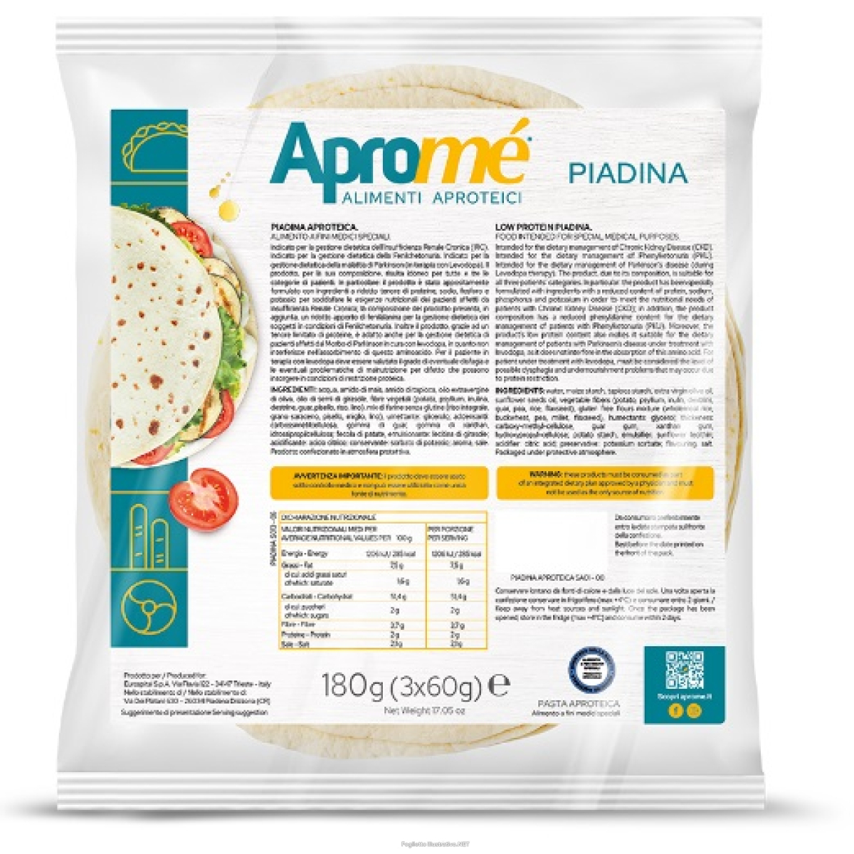 Cerca Offerte di aprome'piadina 180g e acquista online