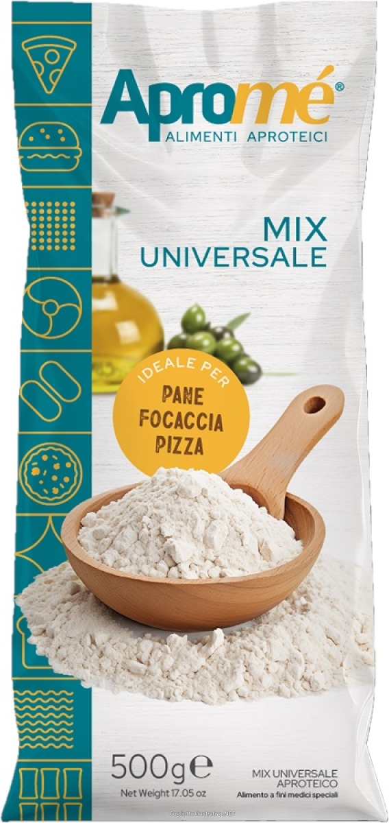 Cerca Offerte di apromè mix universale aproteico per pane focaccia e pizza 500 grammi e acquista online